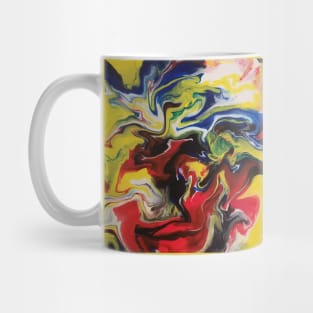 Smoke Gets in Your Eyes Abstract Mug